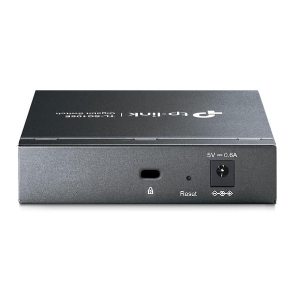 TP-LINK Easy Smart TL-SG105E - Kytkin - 5 x 10/100/1000 - Pöytäkone (TL-SG105E)