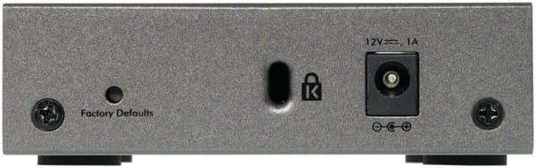 NETGEAR ProSafe Plus GS105E - Switch - Webadministreret - 5 x 10/100/1000 - Desktop (GS105E-200PES)