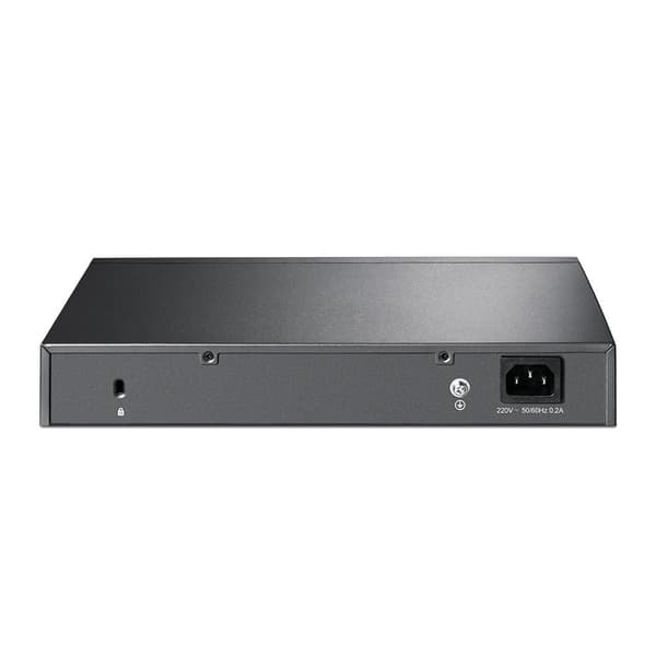 TP-Link JetStream TL-SG3210 - Kytkin - hallittu - 8 x 10/100/1000 - Pöytäkone, telineeseen kiinnitettävä