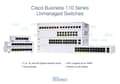 Miniatyrbild 3 av 6: Cisco Business CBS110-16T-D Unmanaged Switch | 16 GE-portar | Begränsat livstidsskydd (CBS110-16T-D)