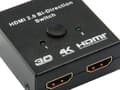 Miniatyrbild 3 av 6: Utrusta HDMI Dubbelriktad Switch - Video/Audio Switch - 2 x HDMI - Desktop
