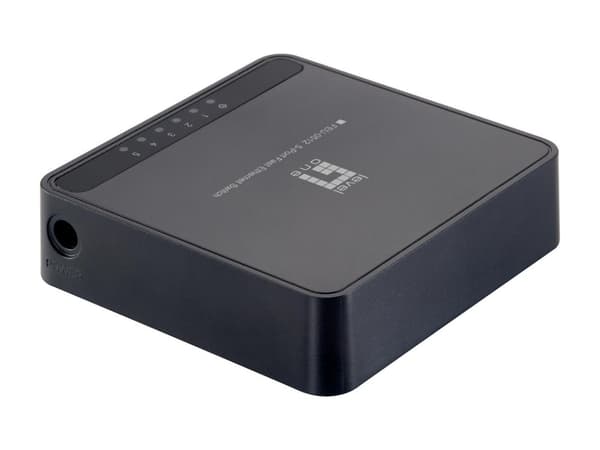 LevelOne FEU-0512 - Switch - uadministreret - 5x10/100 - Desktop