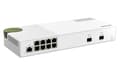 Miniatyrbild 5 av 7: QNAP QSW-M2108-2S - Switch - hanterad - 2 x 10 Gigabit SFP+ + 8 x 2,5GBase-T - Desktop