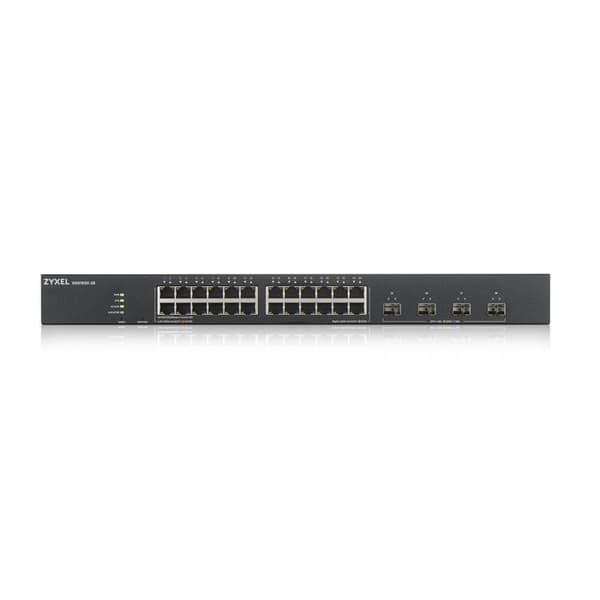 Zyxel XGS1930-28 - Switch - Smart - 24 x 10/100/1000 + 4 x 10 Gigabit SFP+ - rackmonterbar (XGS1930-28-EU0101F)