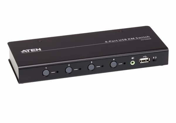 Aten CS724KM KVM Switch Svart