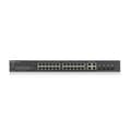 Pikkukuva 2 / 4: Zyxel GS1920-24v2 - 24-porttinen Gigabit Ethernet Smart Managed Switch - Tuulettimeton muotoilu, 4 Gigabit Combo -porttia hybridipilvitilassa
