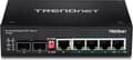 Miniatyrbild 2 av 7: Trendnet TI-PG62 nätverksswitch Unmanaged Gigabit Ethernet (10/100/1000) Power over Ethernet (PoE) Svart