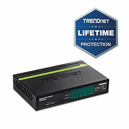 TRENDnet TPE TG82G - Kytkin - 8 x 10/100/1000 (PoE+) - Pöytäkone - PoE+ (61W) (TPE-TG82)