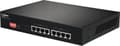 Miniatyrbild 3 av 8: Edimax ES-1008P V2 Fast Ethernet-switch med 8 portar - 8x Power over Ethernet (PoE+) / Svart