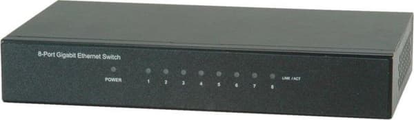 ROLINE Secomp 21.14.3521 Gigabit Ethernet (10/100/1000) Svart