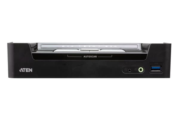 ATEN CS1953 - KVM/Audio/USB-switch - 3 x KVM/Audio/USB - 2 lokala användare - Desktop