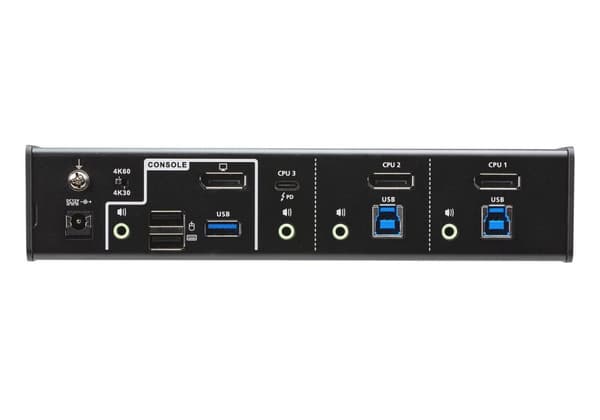 ATEN CS1953 - KVM/Audio/USB-switch - 3 x KVM/Audio/USB - 2 lokala användare - Desktop