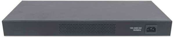 Intellinet 561044 nätverksswitch Unmanaged L2 Gigabit Ethernet (10/100/1000) 1U Svart