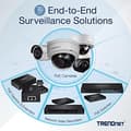 Miniatyrbild 3 av 6: TRENDnet TPE P521ES - Switch - Smart - 1 x 10/100/1000 (PoE+ ingång) + 2 x 10/100/1000 (PoE) + 2 x 10/100/1000 - Desktop - PoE+ (18 W) (TPE-P521ES) )