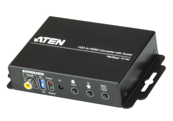HDMI Converter VGA hun 15-pin / 1x 3,5 mm / 1x coax lyd - HDMI udgang
