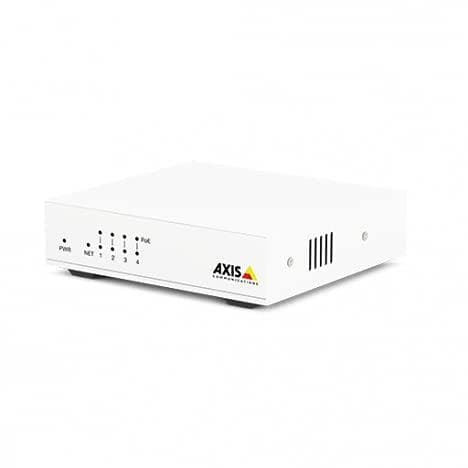 AXIS D8004 PoE Switch 4-kanals 10/100 Mbps PoE+ Switch