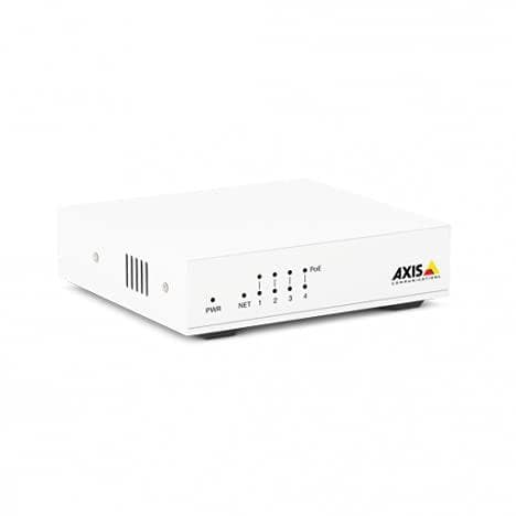 AXIS D8004 PoE Switch 4-kanals 10/100 Mbps PoE+ Switch