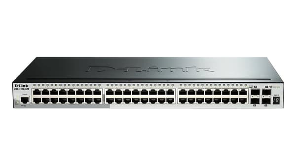 D-Link DGS 1510-20 - Switch - L3 - Smart - 16 x 10/100/1000 + 2 x Gigabit SFP + 2 x 10 Gigabit SFP+ - Desktop, rackmonterbar