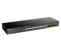 Pikkukuva 2 / 3: D-Link DGS 1250-28X - Kytkin - L3 Lite - Smart - 24 x 10/100/1000 + 4 x 10 Gigabit SFP+ - telineeseen asennettava