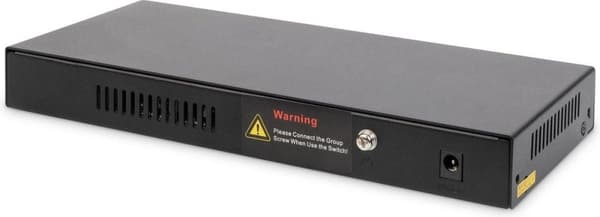 Digitus DN-95340 nätverksswitch Unmanaged Gigabit Ethernet (10/100/1000) Power over Ethernet (PoE) Svart