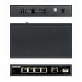 Pikkukuva 3 / 7: Intellinet – Kytkin – 4 x 10/100/1000 (PoE+) + 1 x Combo Gigabit SFP/RJ-45 (uplink) – Pöytäkone – PoE+ (91 W) (561822)