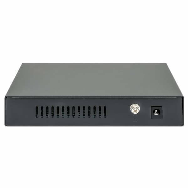 Intellinet – Kytkin – 4 x 10/100/1000 (PoE+) + 1 x Combo Gigabit SFP/RJ-45 (uplink) – Pöytäkone – PoE+ (91 W) (561822)