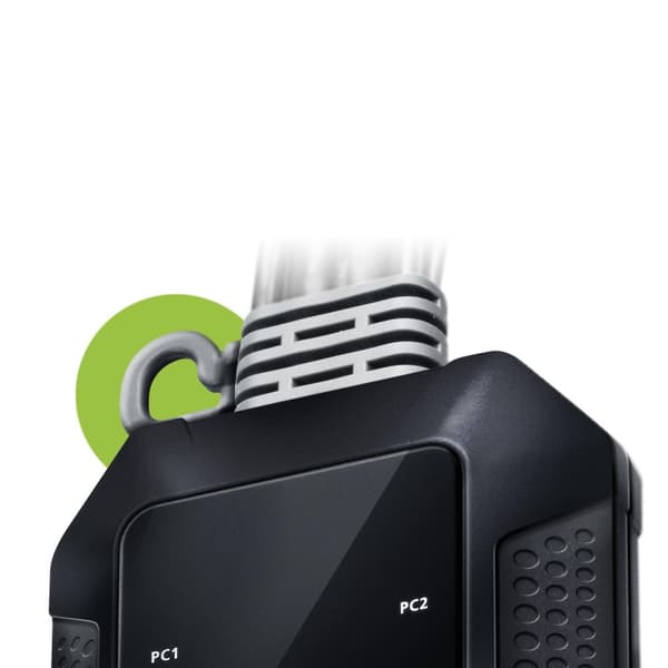 ATEN CS22H - KVM/Audio/USB switch - 2 x KVM/Audio/USB - 1 lokal användare - stationär dator