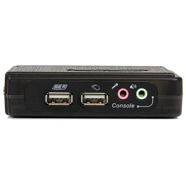 StarTech.com 2-portars USB KVM Switch Kit med ljud och kablar - KVM/Audio switch - USB - 2 x KVM/Audio - 1 lokal användare - Desktop (SV211KUSB)