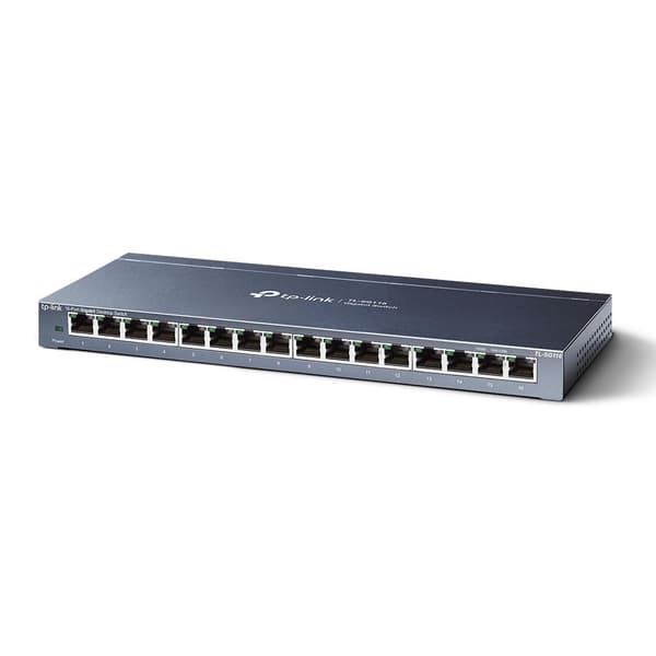 TP-Link TL-SG116 - Kytkin - 16x10/100/1000 - Pöytäkone