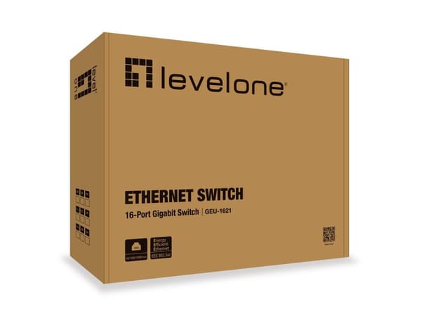 LevelOne GEU-1621 Gigabit Switch (16-porttinen)