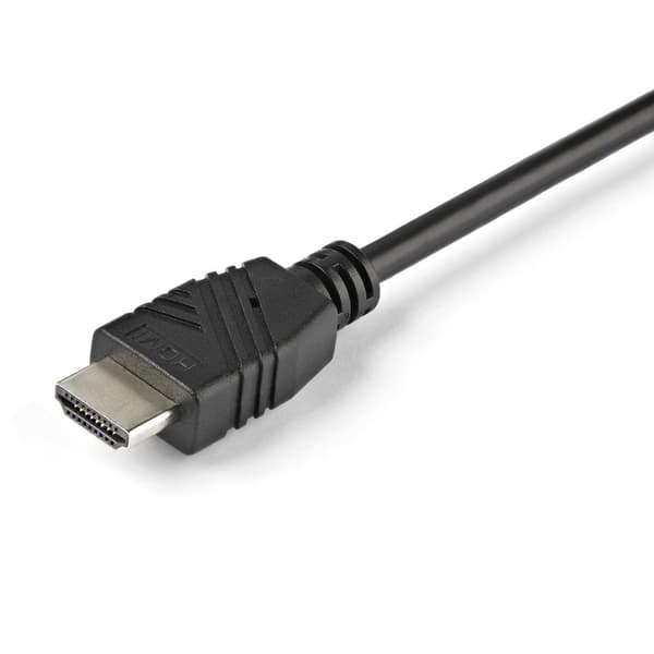 StarTech.com 2-ports HDMI KVM-switch med indbyggede kabler - USB 4K 60Hz - KVM/Audio Switch - 2 x KVM/Audio - 1 lokal bruger - Desktop