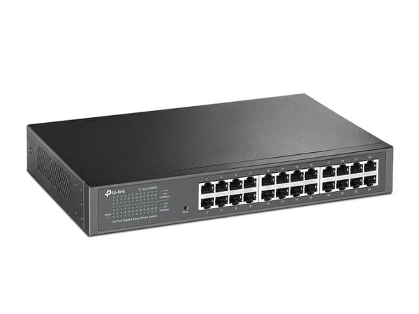 TP-LINK JetStream TL-SG1024DE - Switch - 24 x 10/100/1000 - rackmonterbar