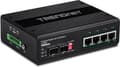 Pikkukuva 3 / 8: Trendnet TI-UPG62 verkkokytkin Hallitsematon L2 Gigabit Ethernet (10/100/1000) Musta Power over Ethernet (PoE)