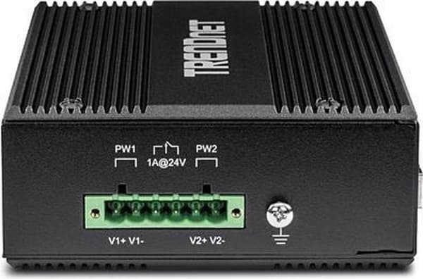 Trendnet TI-UPG62 verkkokytkin Hallitsematon L2 Gigabit Ethernet (10/100/1000) Musta Power over Ethernet (PoE)