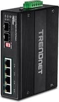 Pikkukuva 2 / 8: Trendnet TI-UPG62 verkkokytkin Hallitsematon L2 Gigabit Ethernet (10/100/1000) Musta Power over Ethernet (PoE)