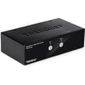 Miniatyrbild 1 av 3: TRENDnet TK 241DP - KVM/Audio/USB Switch - 2 x KVM/Audio/USB - 1 lokal användare - Desktop