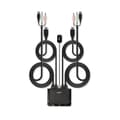 Pikkukuva 3 / 5: LINDY 2-porttinen HDMI 2.0, USB 2.0 ja äänikaapeli KVM-kytkin, 42345