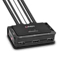 Pikkukuva 2 / 5: LINDY 2-porttinen HDMI 2.0, USB 2.0 ja äänikaapeli KVM-kytkin, 42345