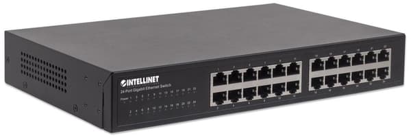Intellinet 561273 nätverksswitch Gigabit Ethernet (10/100/1000) Svart