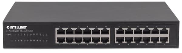 Intellinet 561273 nätverksswitch Gigabit Ethernet (10/100/1000) Svart