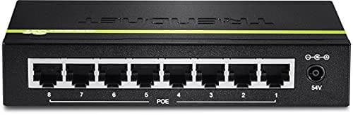 TRENDnet TPE TG80G GREENnet PoE+ Switch - Switch - 8 x 10/100/1000 (PoE+) - Desktop - PoE+ (TPE-TG80G)