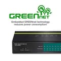 Miniatyrbild 5 av 6: TRENDnet TPE TG80G GREENnet PoE+ Switch - Switch - 8 x 10/100/1000 (PoE+) - Desktop - PoE+ (TPE-TG80G)