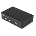 Miniatyrbild 1 av 5: StarTech.com 2-portars USB HDMI KVM-switch med ljud och USB2.0-hubb - KVM/Audio/USB-switch - USB - 2 x KVM/Audio/USB - 1 lokal användare - Desktop (SV