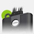Miniatyrbild 3 av 4: ATEN 2-portars USB FHD HDMI-kabel KVM-switch - 1920 x 1200 pixlar - Full HD - 1 518 W - Svart (CS22HF-AT)