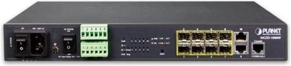 PLANET MGSD-10080F verkkokytkin, hallittu L2+ Gigabit Ethernet (10/100/1000) 1U sininen
