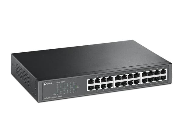 TP-Link TL-SF1024D - Kytkin - 24x10/100 - Pöytäkone (TL-SF1024D VER2.0)