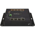 Miniatyrbild 2 av 3: StarTech.com 8-portar (4 PoE+) Gigabit Ethernet-switch - Managed - Väggfäste med frontaccess - Switch - Managed - 4 x 10/100/1000 + 4 x 10/100/1000 (P