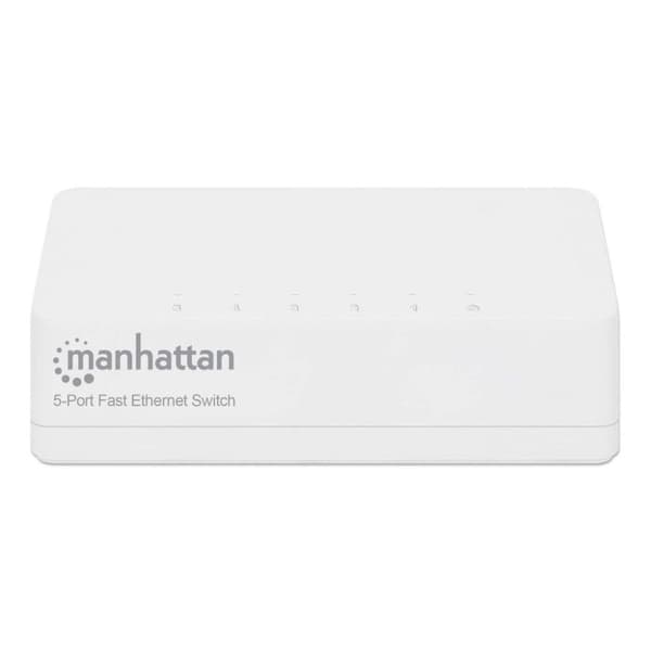 Manhattan 560672 - Kytkin - 5x10/100 - Pöytäkone (560672)