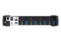 Miniatyrbild 2 av 3: ATEN CS1824 KVMP Switch - KVM/Audio/USB switch - 4 x KVM/Audio/USB - 1 lokal användare - Desktop