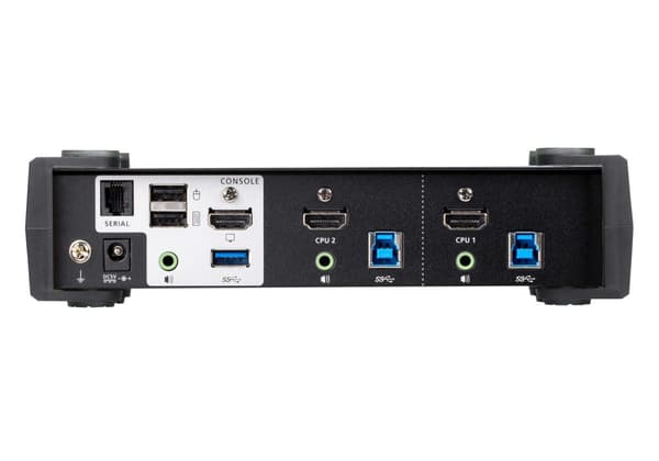 ATEN CS1822 KVMP Switch - KVM/Audio/USB switch - 2 x KVM/Audio/USB - 1 lokal användare - Desktop